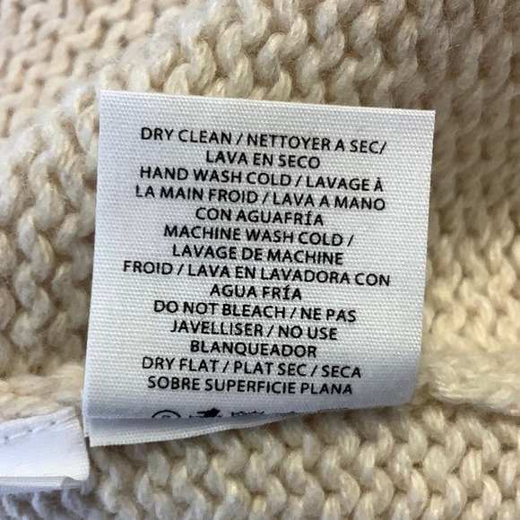 NEW! NAADAM Size Small Cashmere Mixed Media Sleeveless Dress Sand $445 msrp J6-6 - Picture 9 of 12